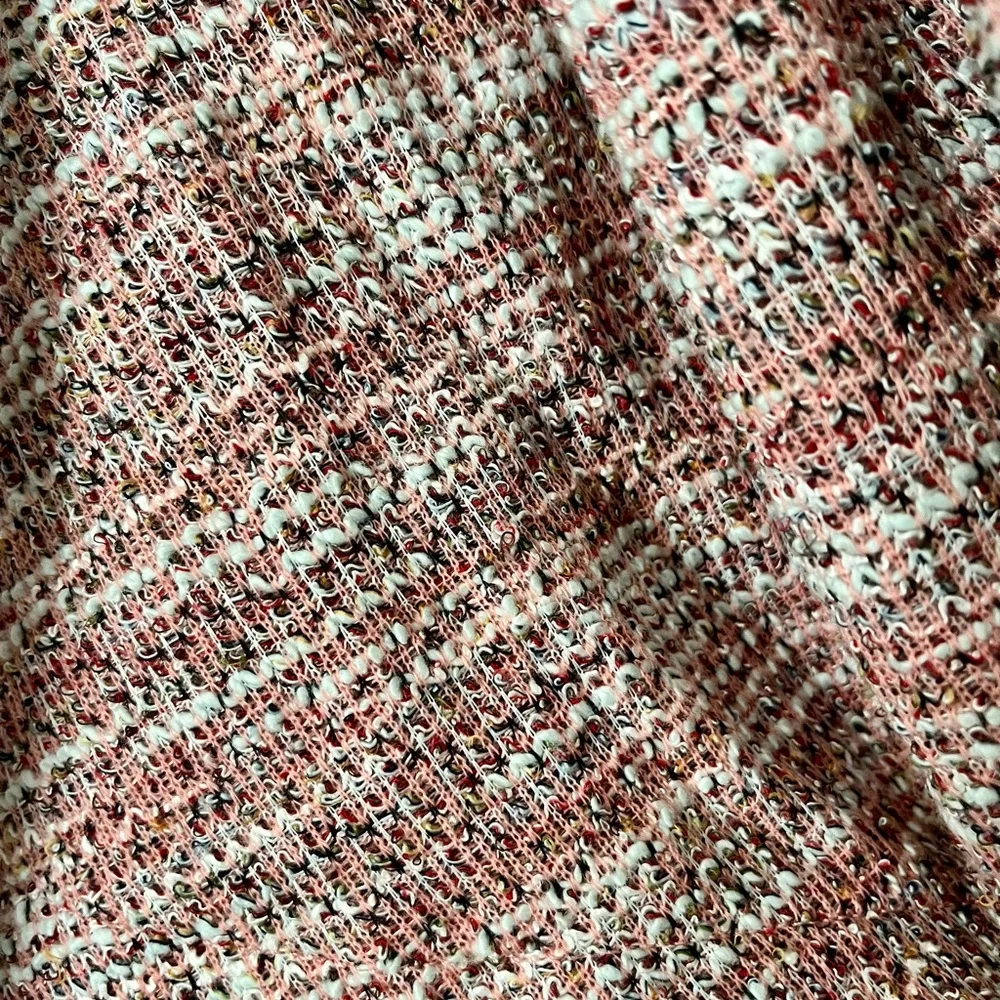 LOFT Marled Pink Sweater Shirt EUC Slouchy Oversized Comfortable